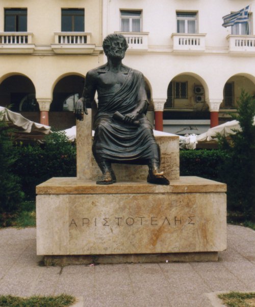 Denkmal von Aristoteles /
Monument of Aristotle
