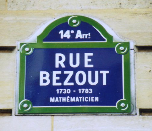Rue Bezout