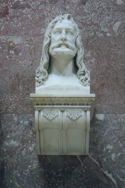 Bueste von A. Duerer /
bust of A. Duerer