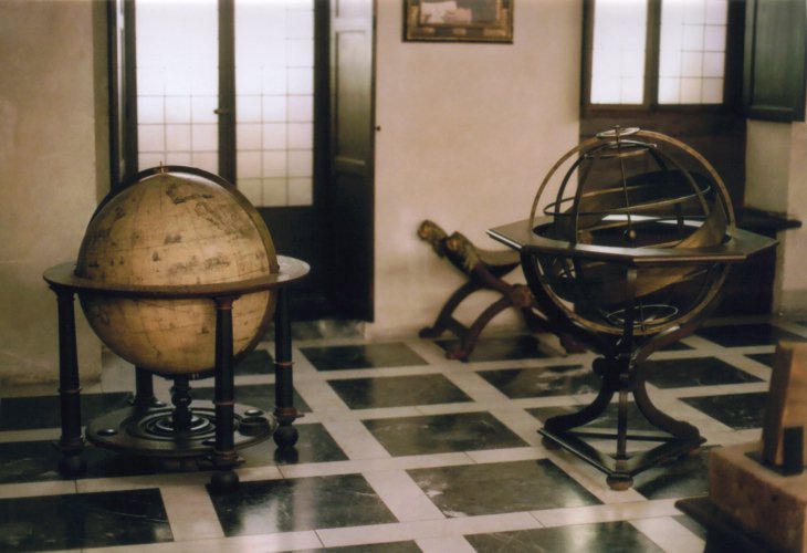 Galileis Arbeitszimmer /
Galilei's workshop
