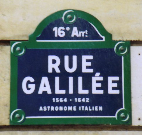 Rue Galilée