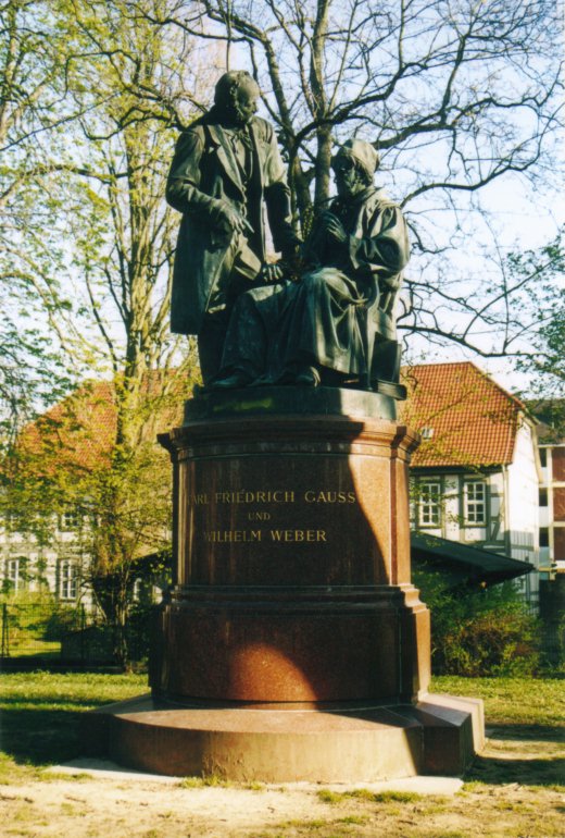 Carl Friedrich Gauss, 
Wilhelm Weber