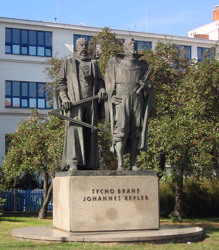 Tycho Brahe and 
Johannes Kepler