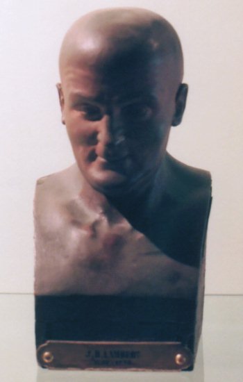 Bueste von J. H. Lambert /
Bust of J. H. Lambert