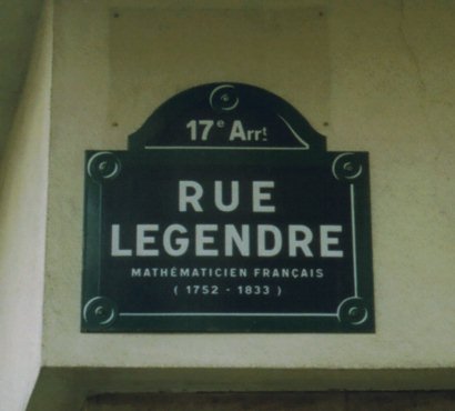 Rue Legendre