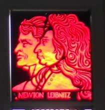 Portraets von G. W. Leibniz und I. Newton /
Portraits of G. W. Leibniz und I. Newton