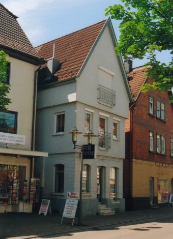 Geburtshaus von E. Mohr /
Birthplace of E. Mohr