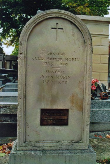 Grab von J. A. Morin /
Grave of J. A. Morin