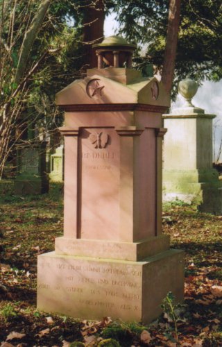 Grab von Thaddaeus Rinderle /
Grave of Thaddaeus Rinderle