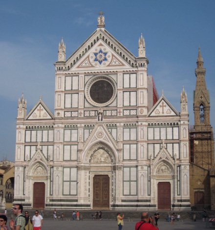 Die Kirche Santa Croce /
The church Santa Croce