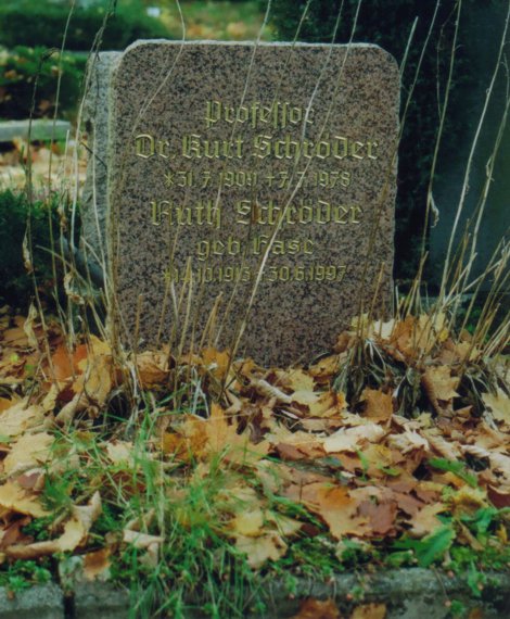 Grab von K. Schroeder /
Grave of K. Schroeder