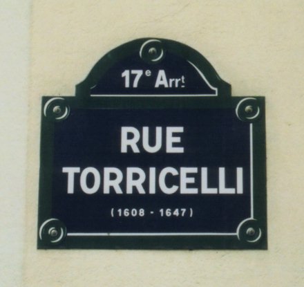 Rue Torricelli
